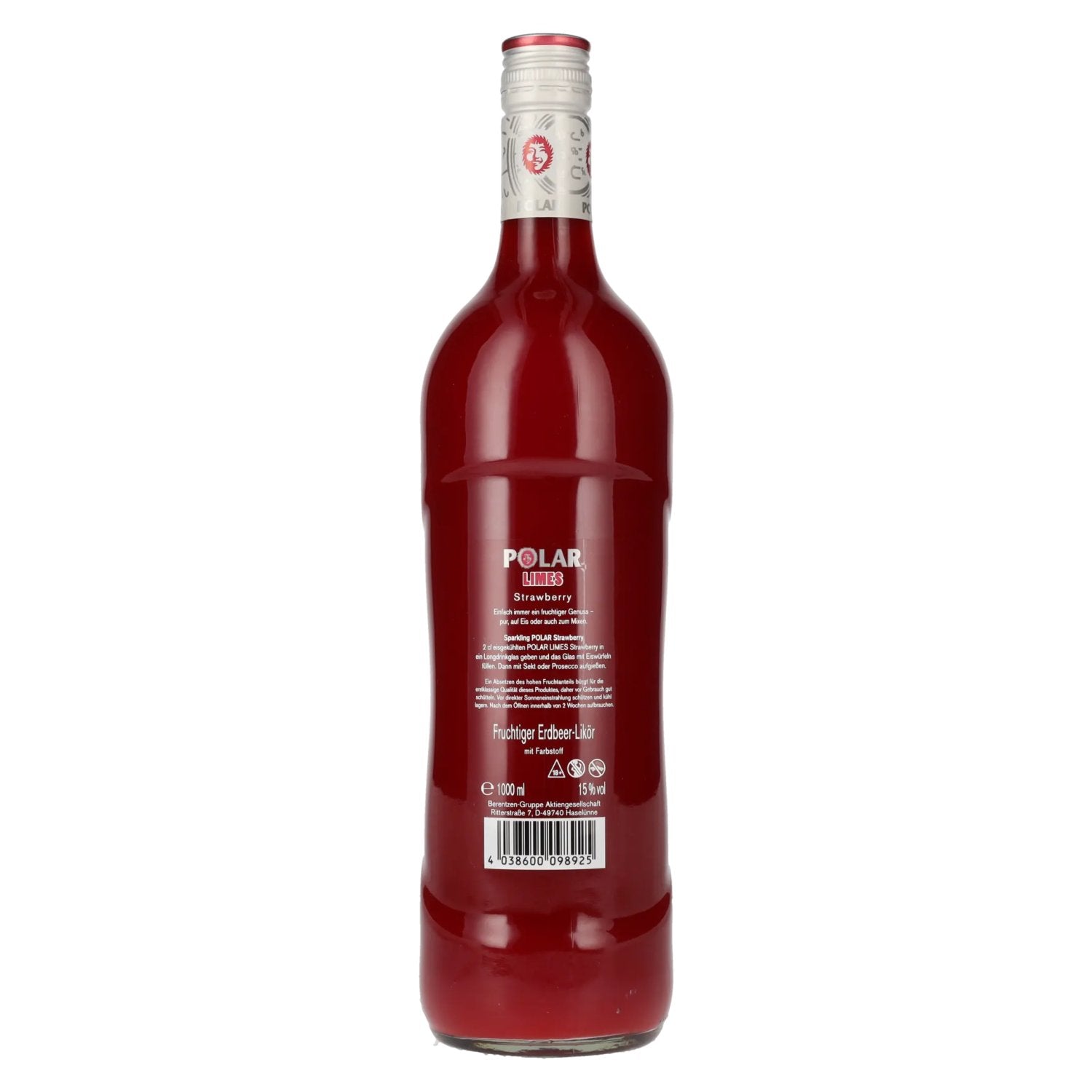 Polar Limes Strawberry Smoothie Style 15% Vol. 1l