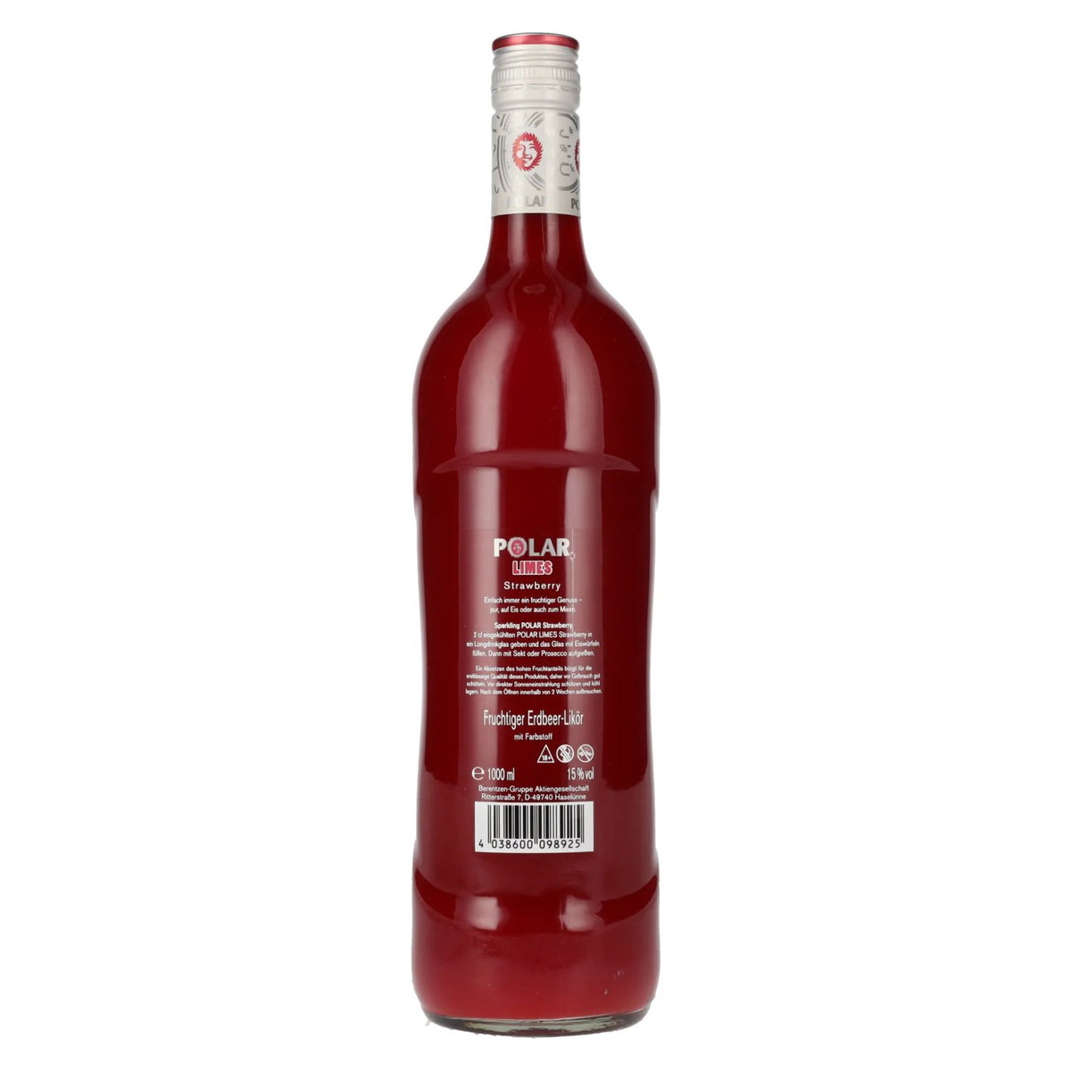 Polar Limes Strawberry Smoothie Style 15% vol. 1l