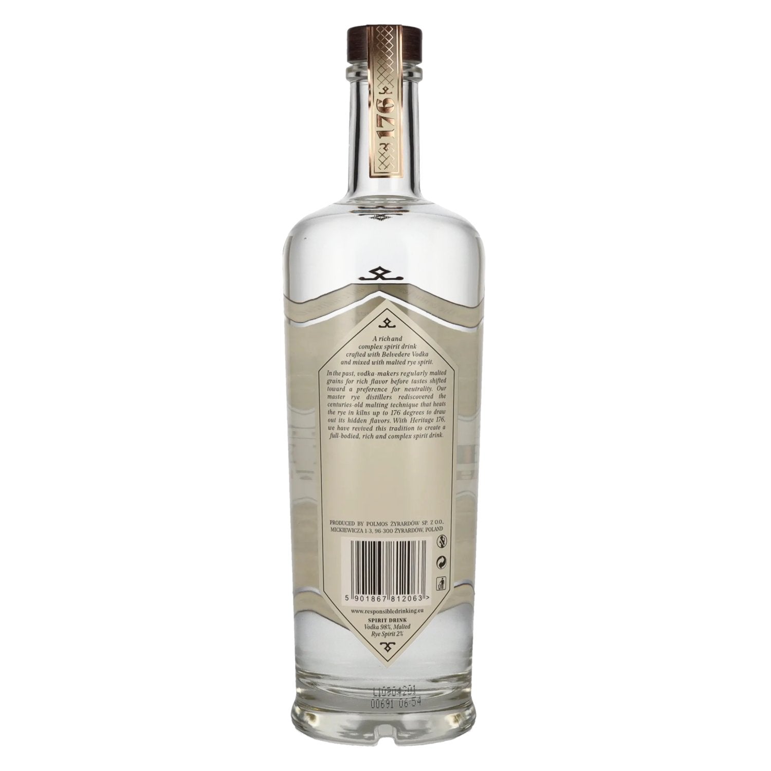 Belvedere Heritage 176 Spirit Drink 40% vol. 0,7l