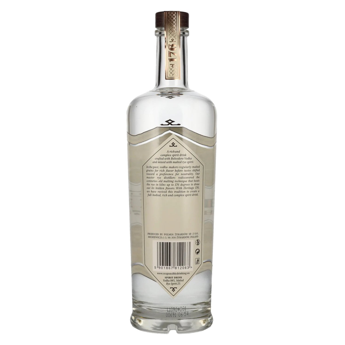 Belvedere Heritage 176 Spirit Drink 40% Vol. 0,7l