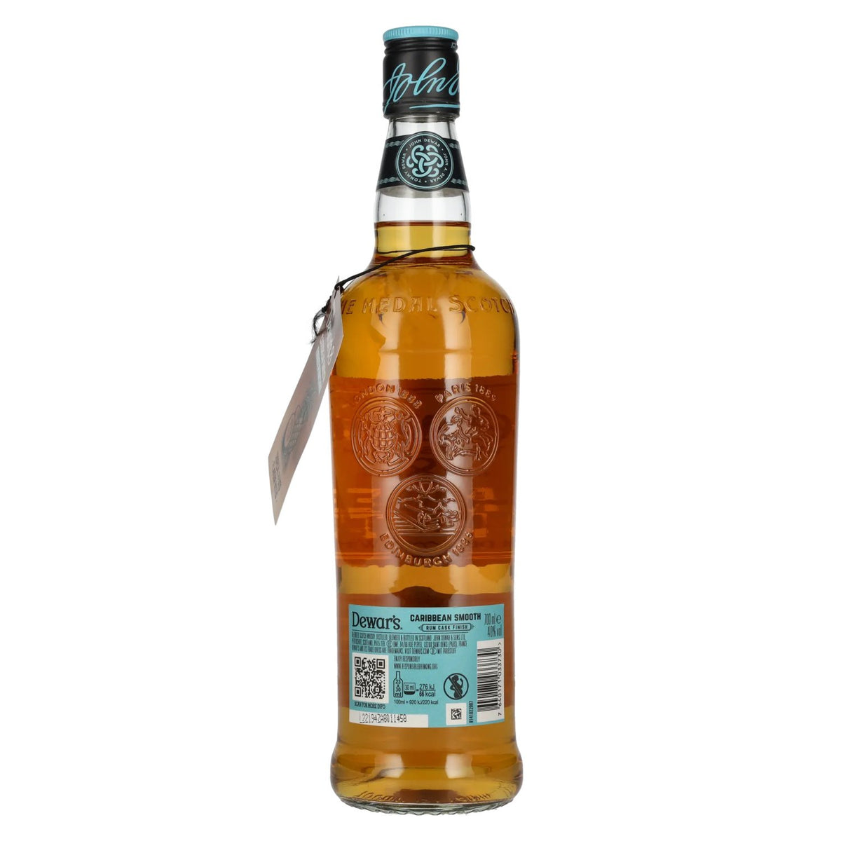 Dewar's 8 Years Old Caribbean Smooth Blended Scotch Whisky 40% Vol. 0,7l