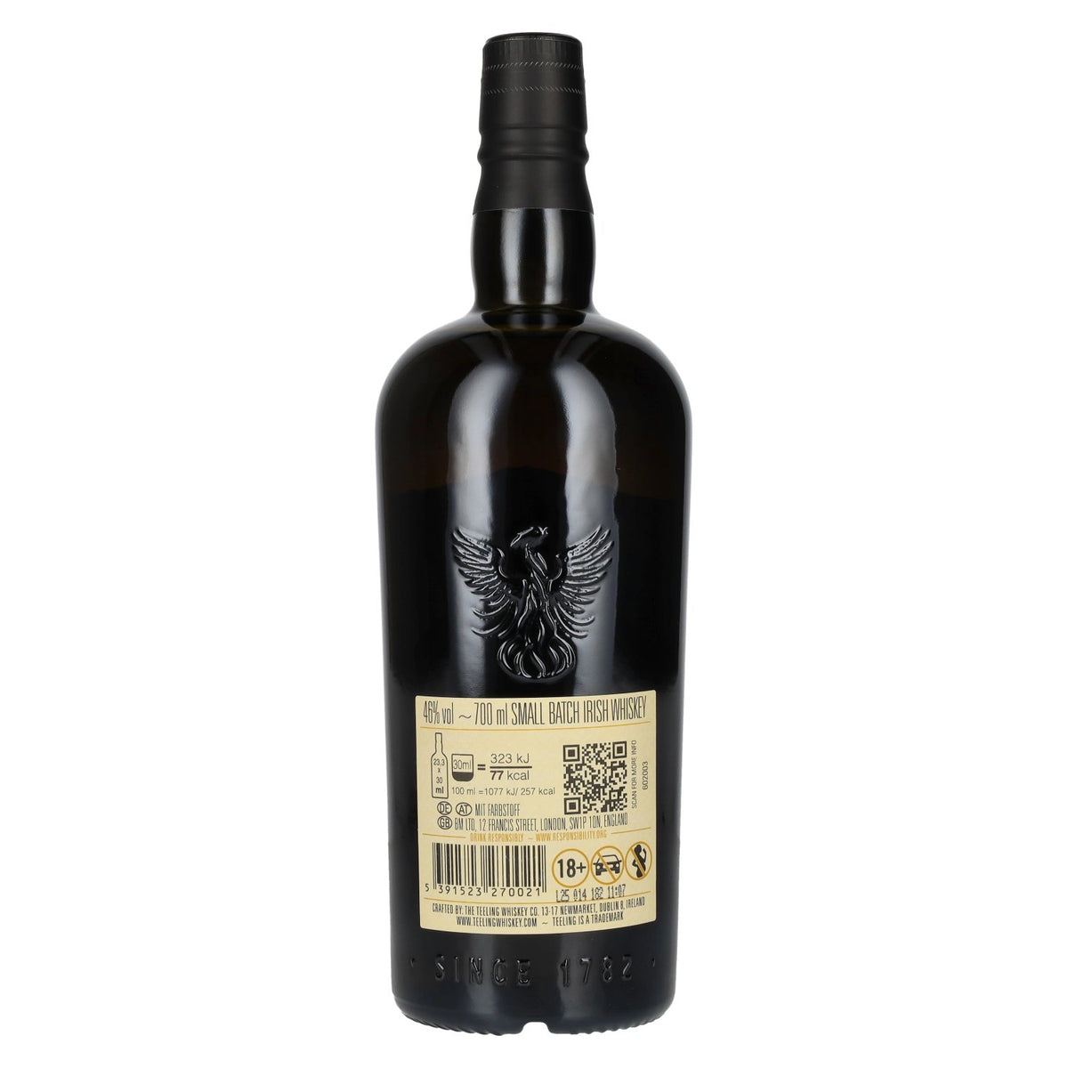 Teeling Whiskey SMALL BATCH Irish Whiskey Rum Cask 46% ABV 0.7l