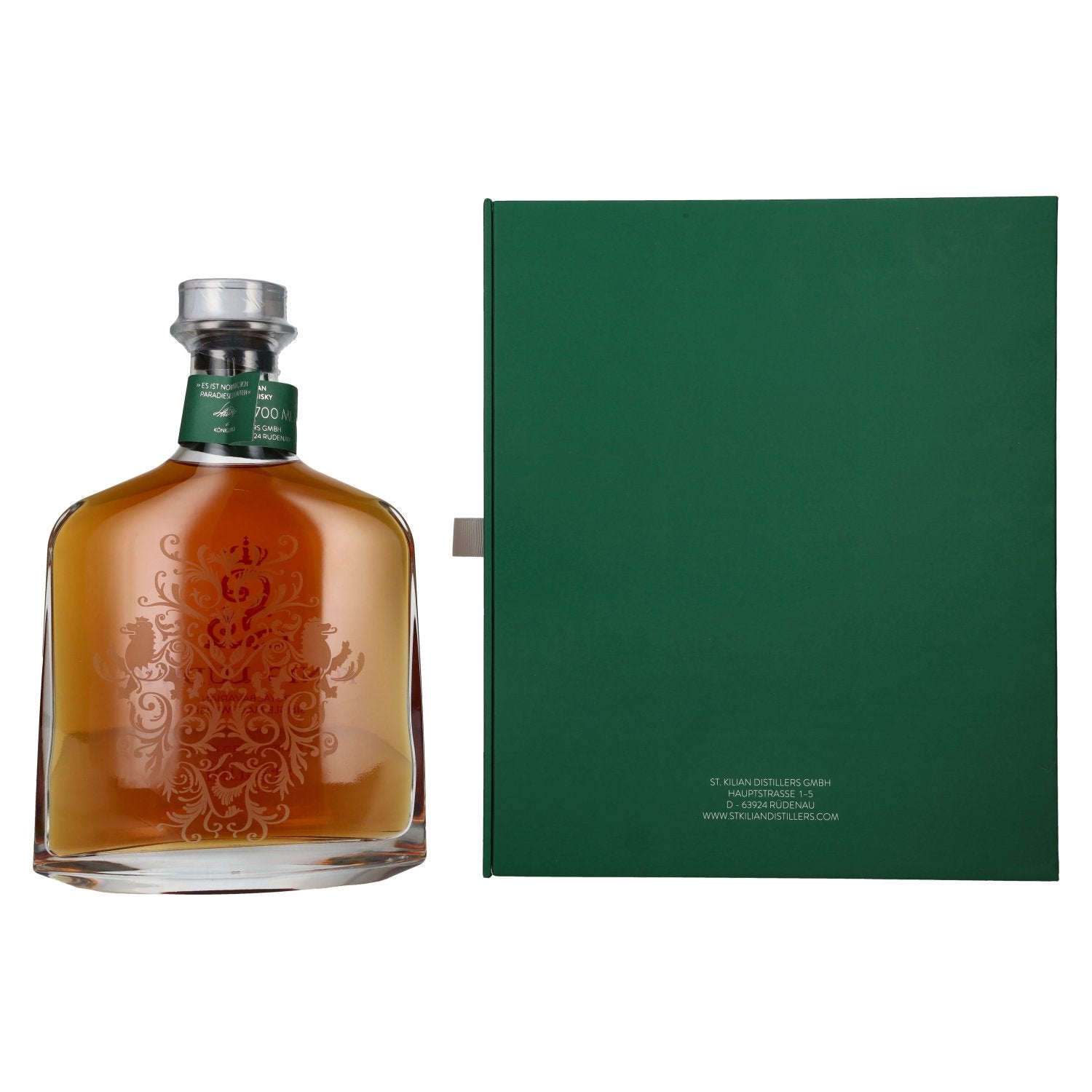 St. Kilian KÖNIG LUDWIG Single Malt Whisky Ex-Sherry Pedro Ximénez 53,5% Vol. 0,7l en coffret cadeau