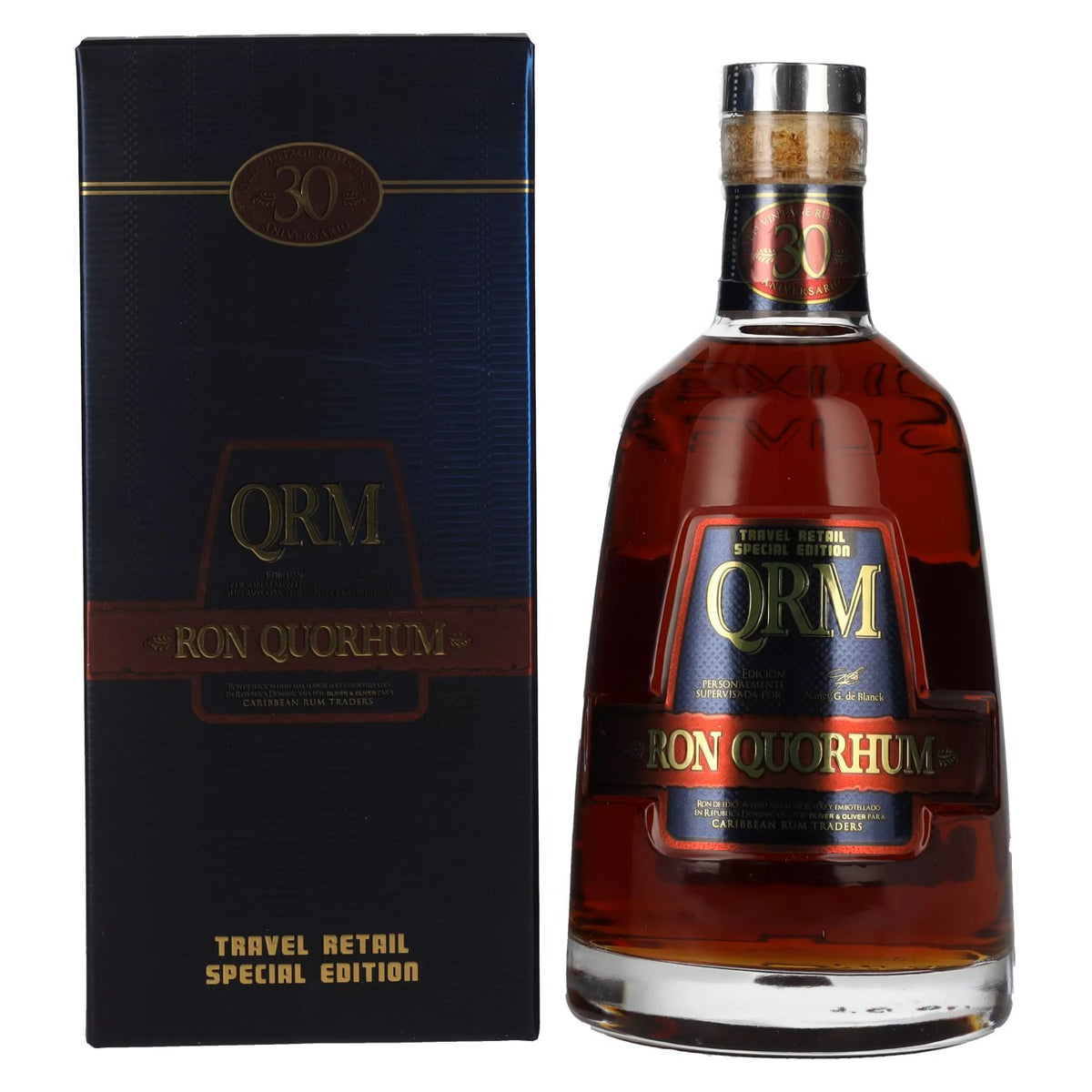 Ron Quorhum 30 Aniversario Travel Retail Special Edition 42% Vol. 0,7l in gift box
