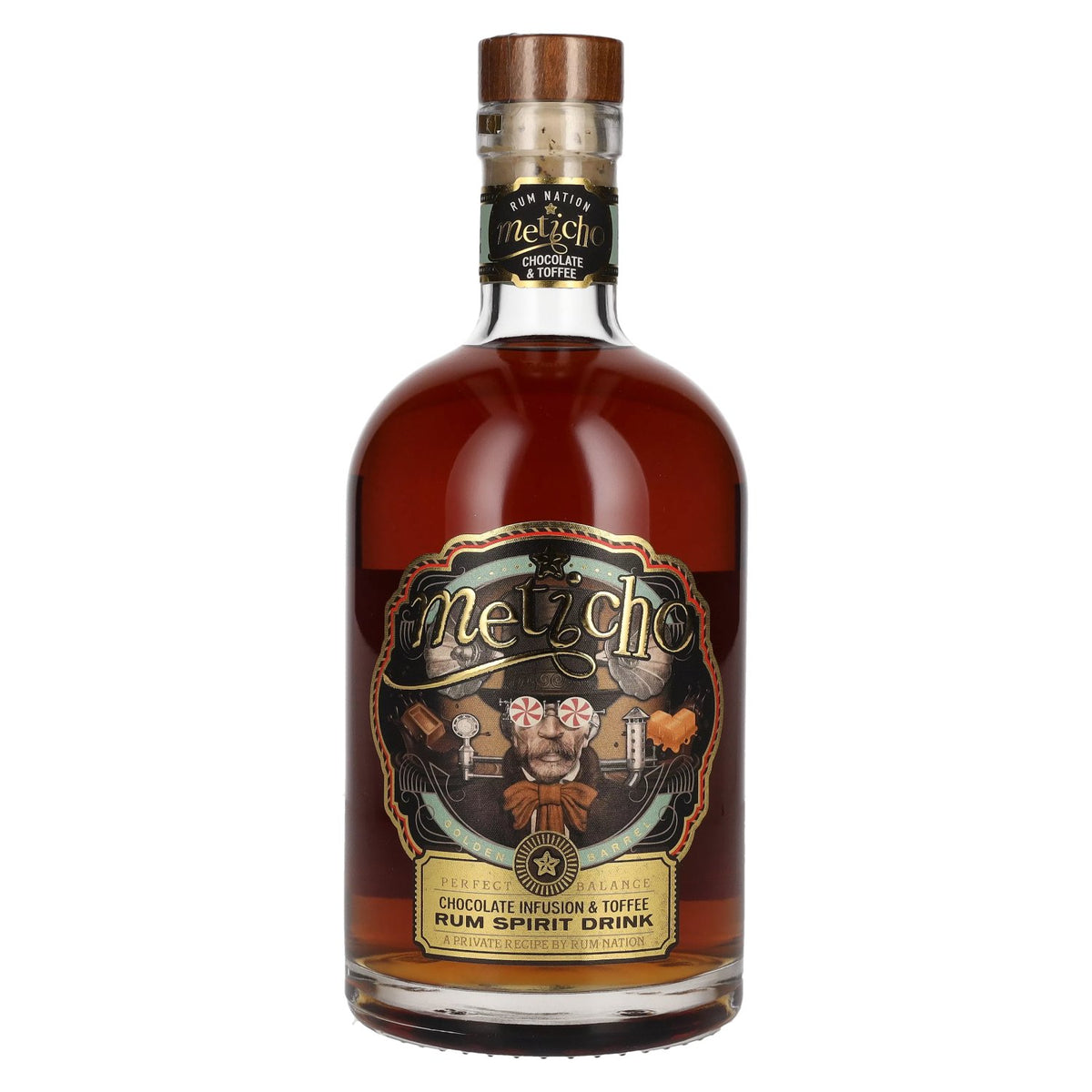 Rum Nation Meticho Chocolate Infusion &amp; Toffee Rum Spirit Drink 40% Vol. 0,7l