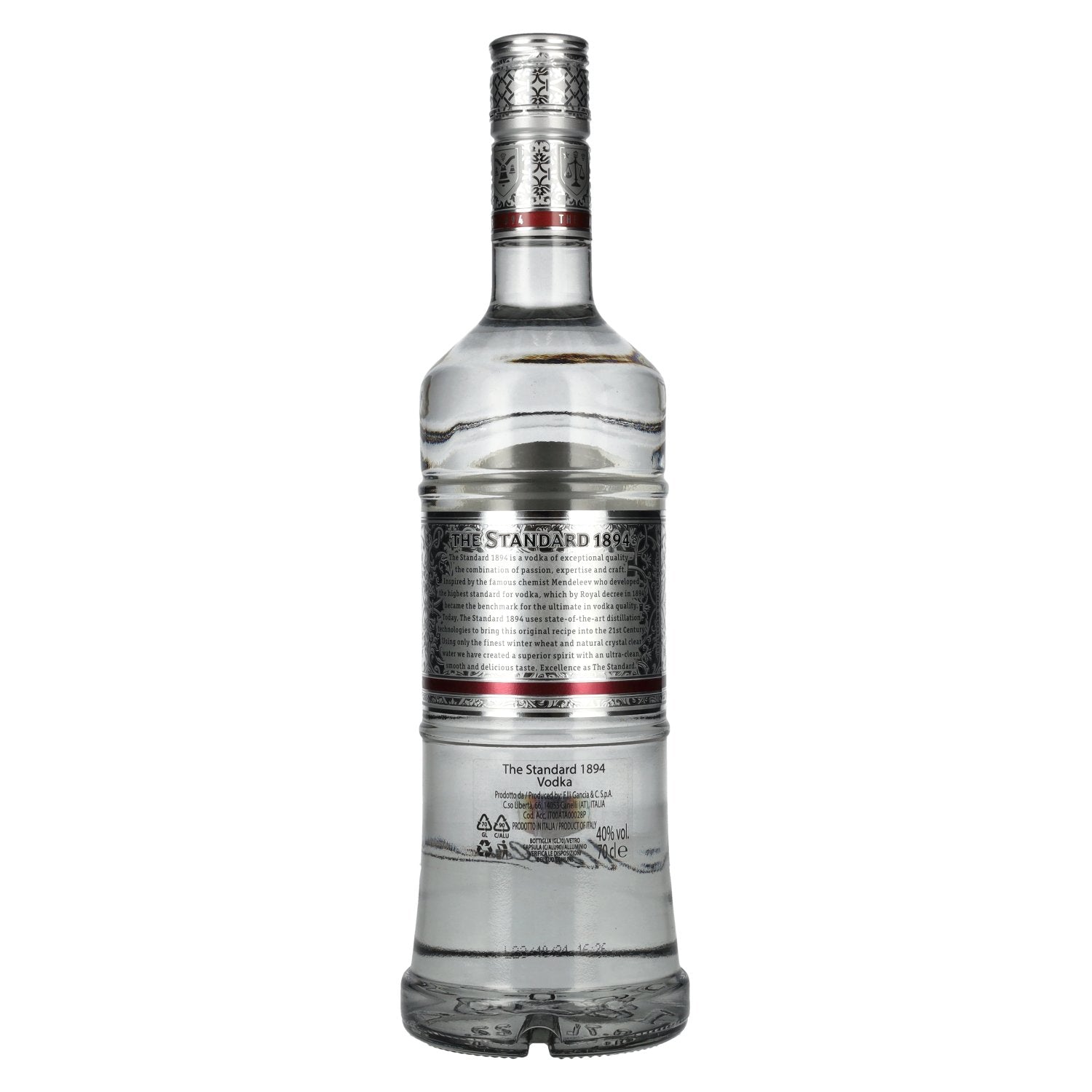 The Standard 1894 Vodka 40% vol. 0,7l