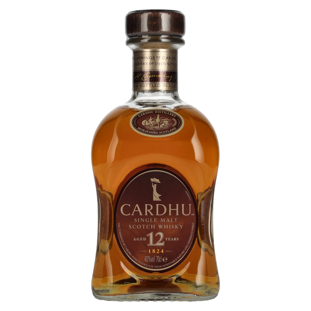 Cardhu 12-Year-Old Single Malt Scotch Whisky 40% vol. 0.7 l