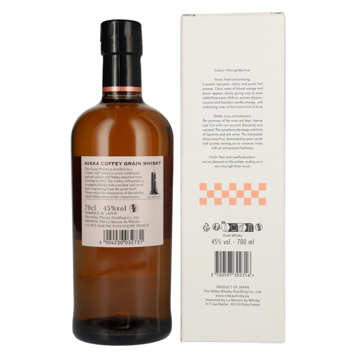 Nikka Coffey Grain Whisky 90th Anniversary 45% Vol. 0,7l in Geschenkbox
