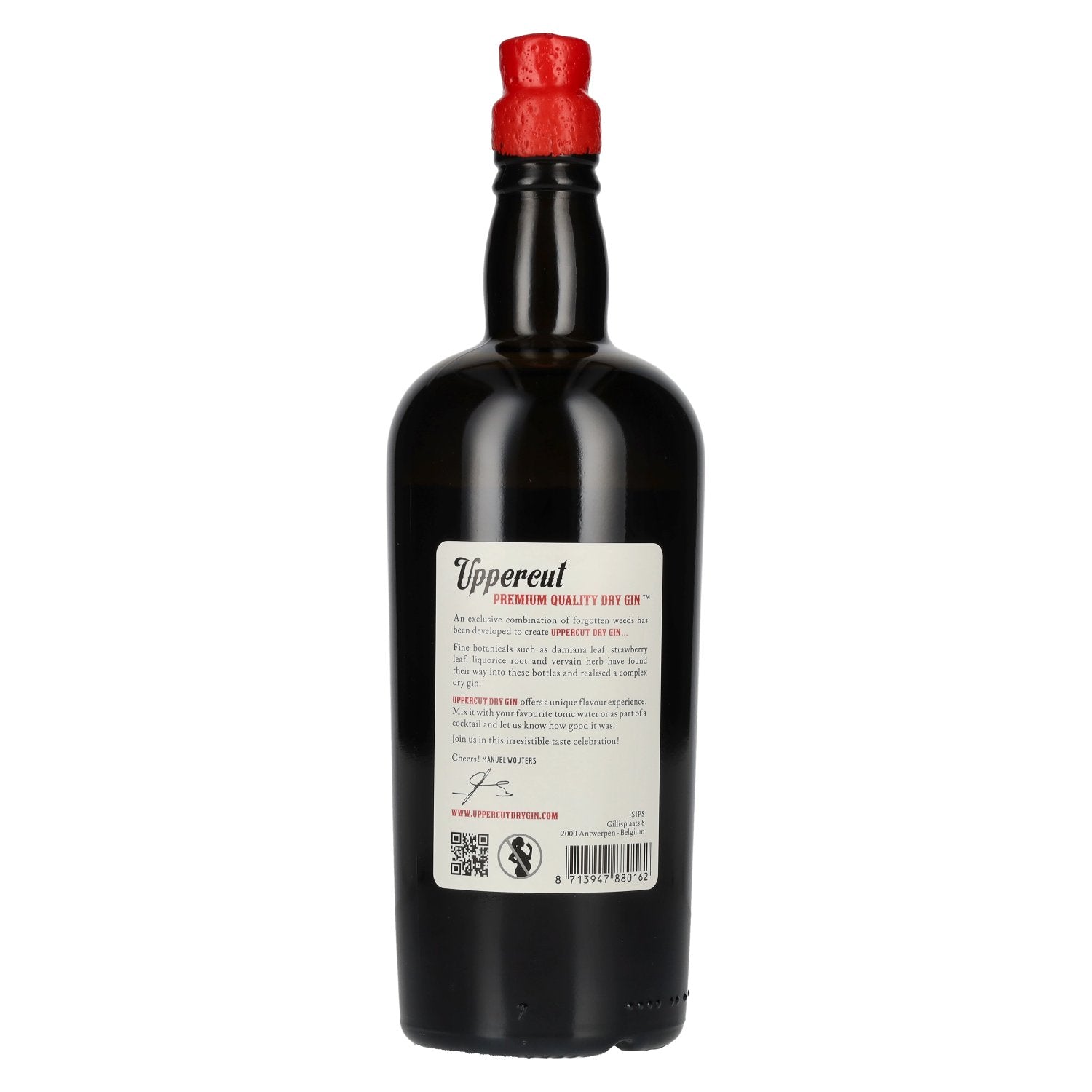 Uppercut Dry Gin 49,6% vol. 0,7l