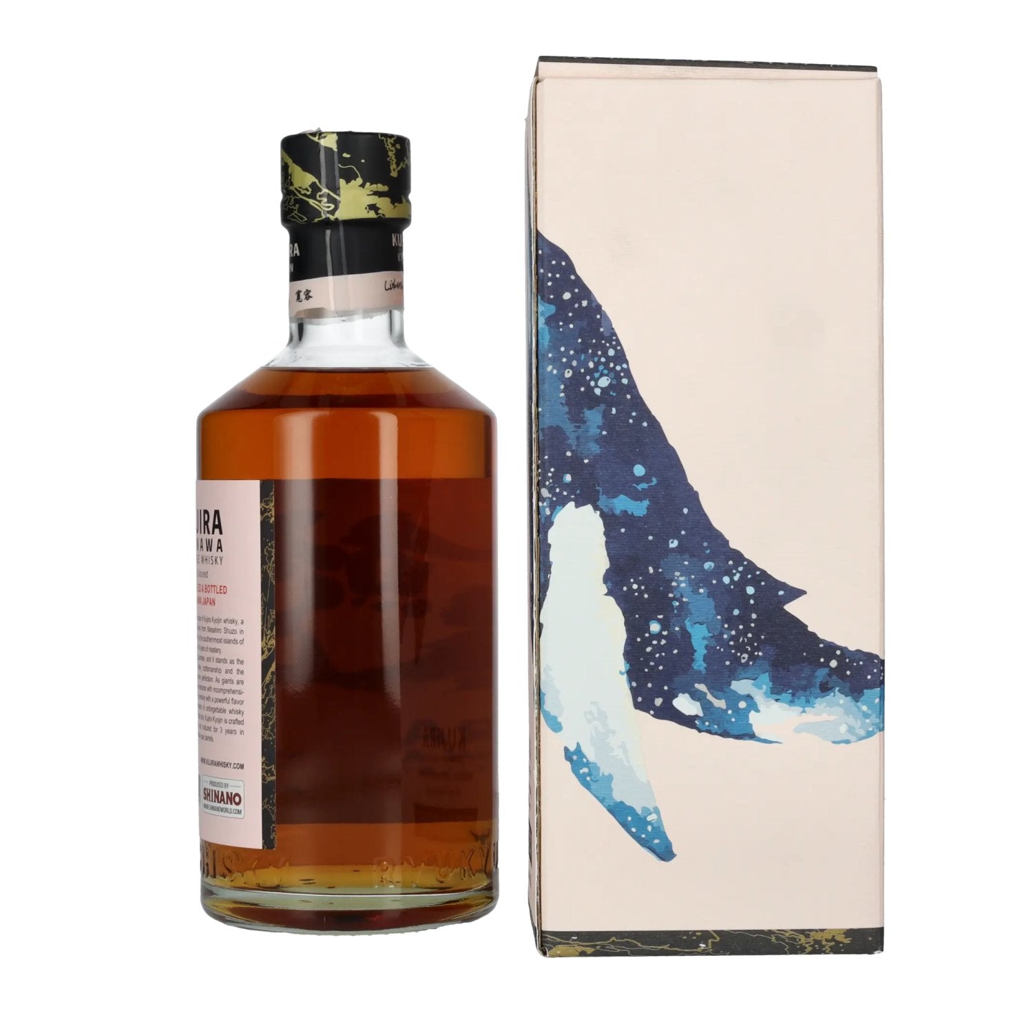 Kyojin Kujira Okinawa MASAHIRO SHUZO Japanese Whisky 40% Vol. 0,7l in Geschenkbox