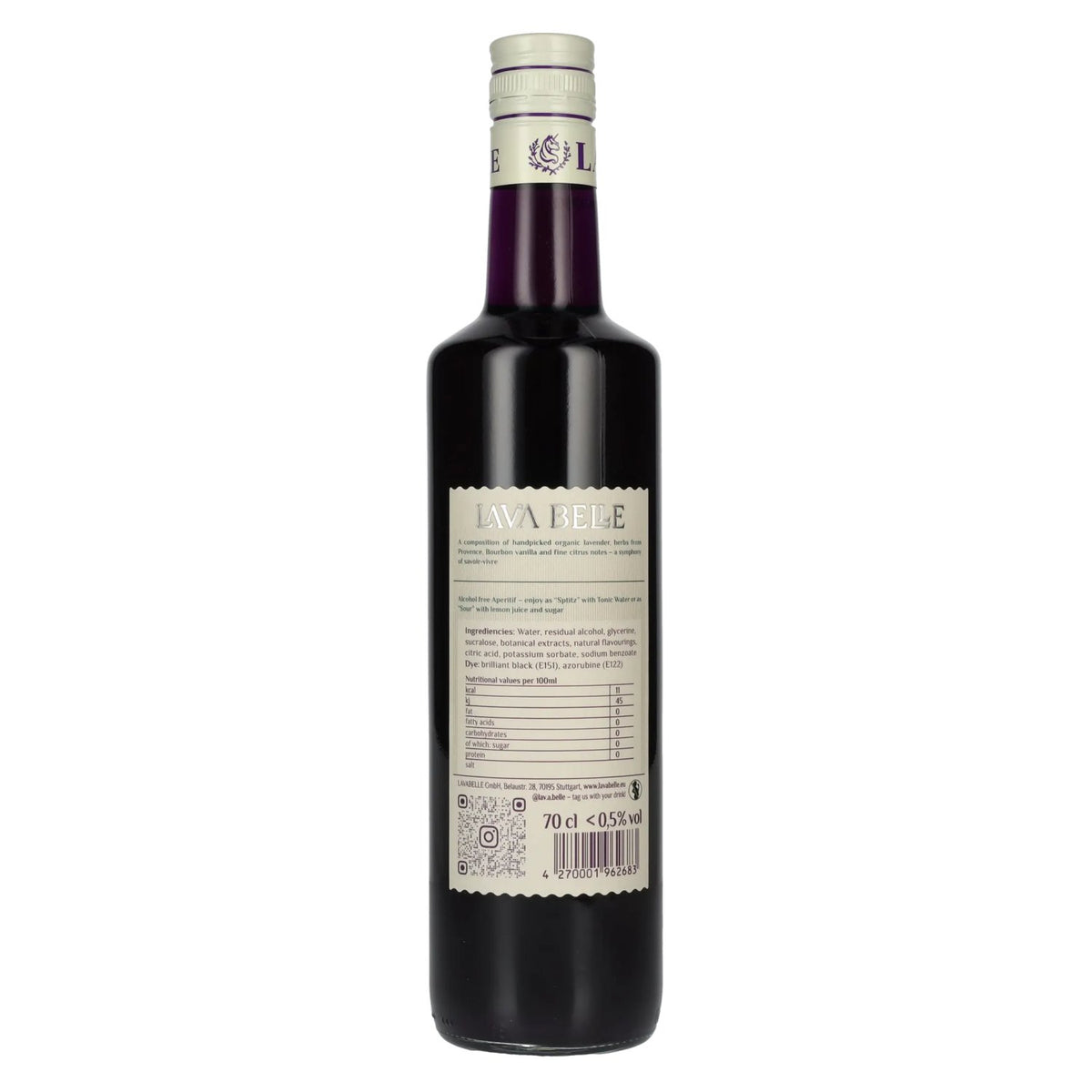 LAV'A BELLE Liberté alc free 0,7l