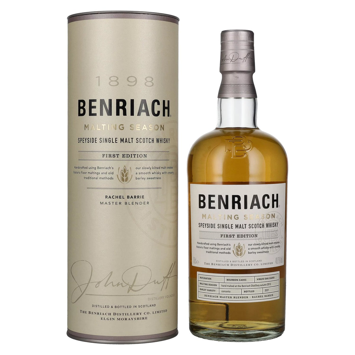 Benriach MALTING SEASON Speyside Single Malt 48,7% Vol. 0,7l in gift box