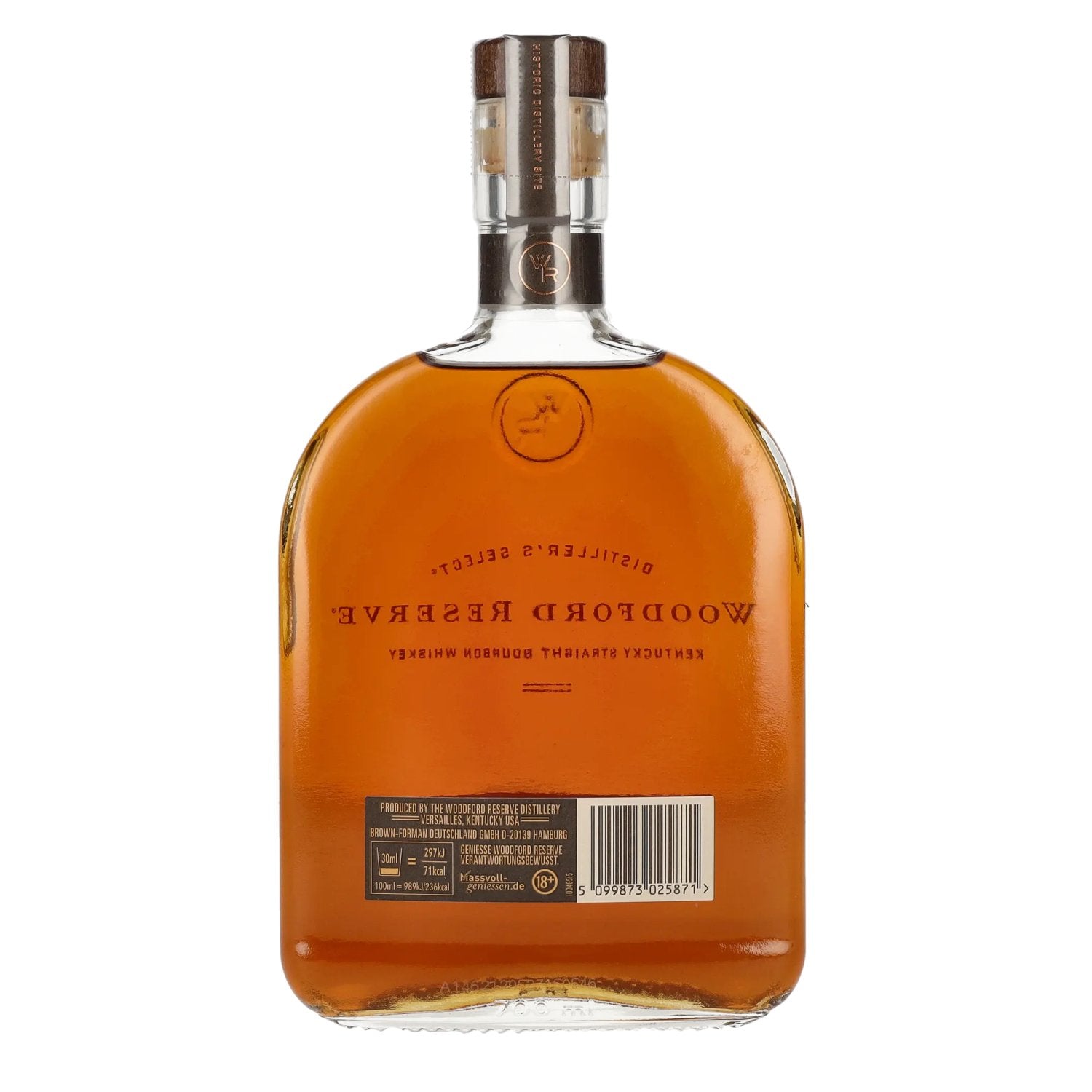 Woodford Reserve Kentucky Straight Bourbon Whiskey 43,2% Vol. 0,7l