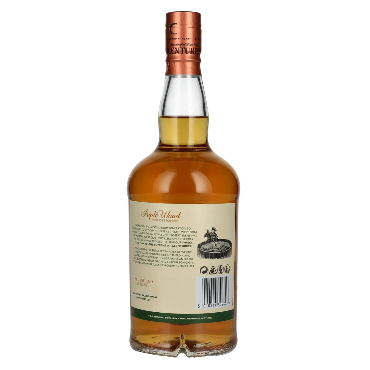 The Glenturret Triple Wood Edition Batch No. 3 43% Vol. 0,7l