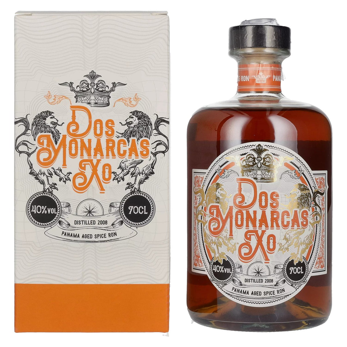 Dos Monarcas XO Panama Aged Spice 40% Vol. 0,7l in gift box