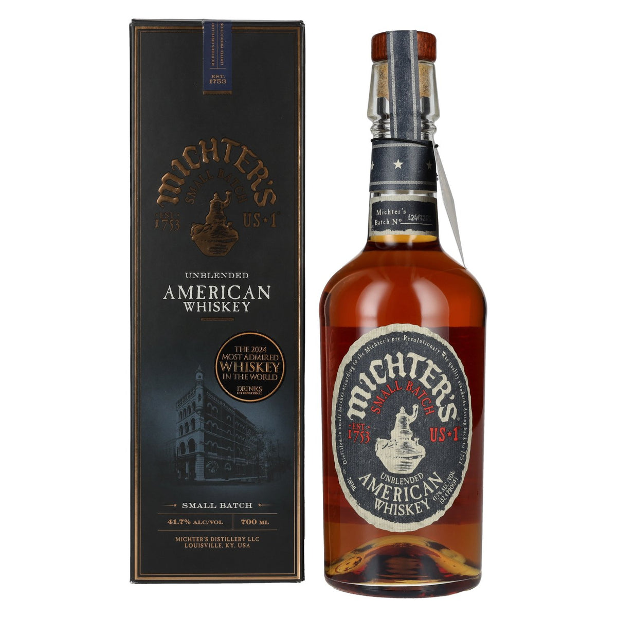 Michter's US*1 Small Batch Unblended American Whiskey 41,7% Vol. 0,7l in gift box