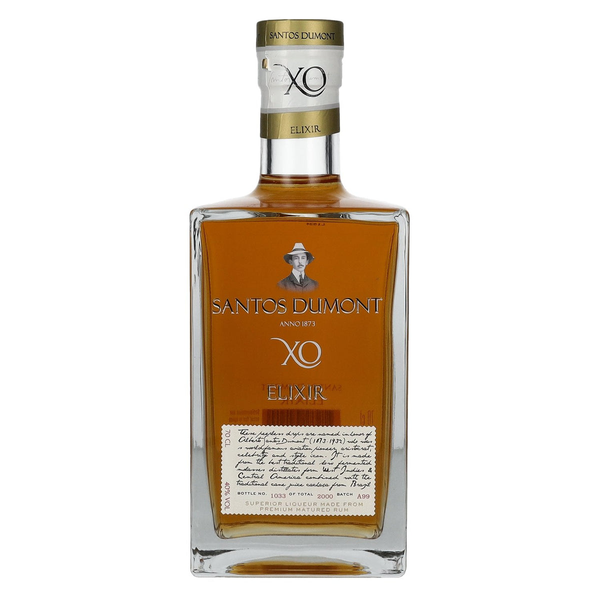 Santos Dumont XO Elixir Liqueur 40% Vol. 0,7l