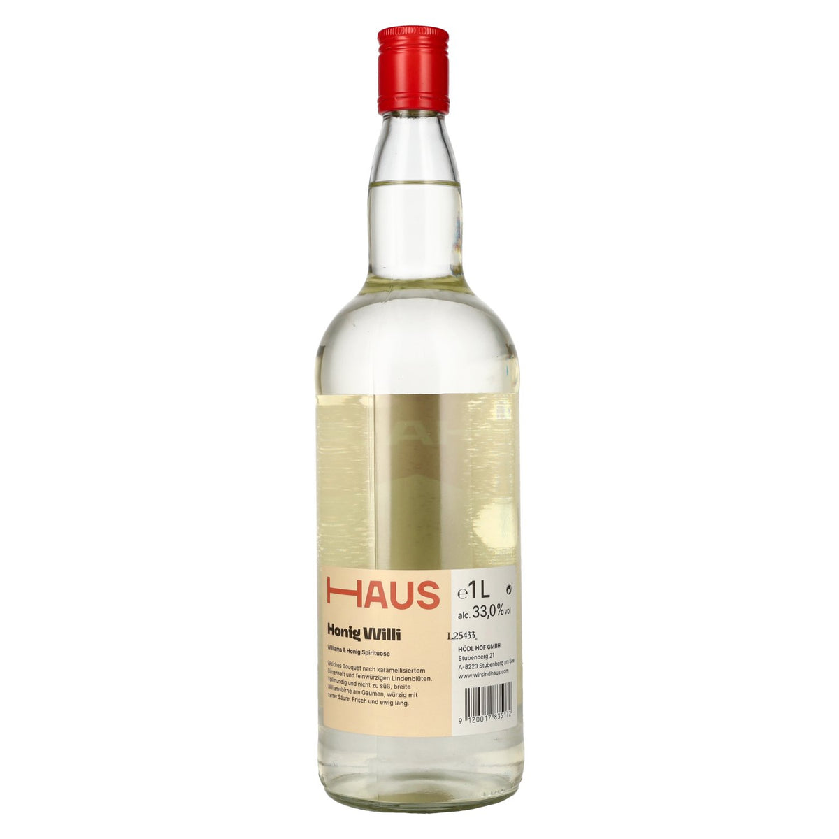 Hödl Hof HAUS HONIG WILLI Spirituose 33% Vol. 1l