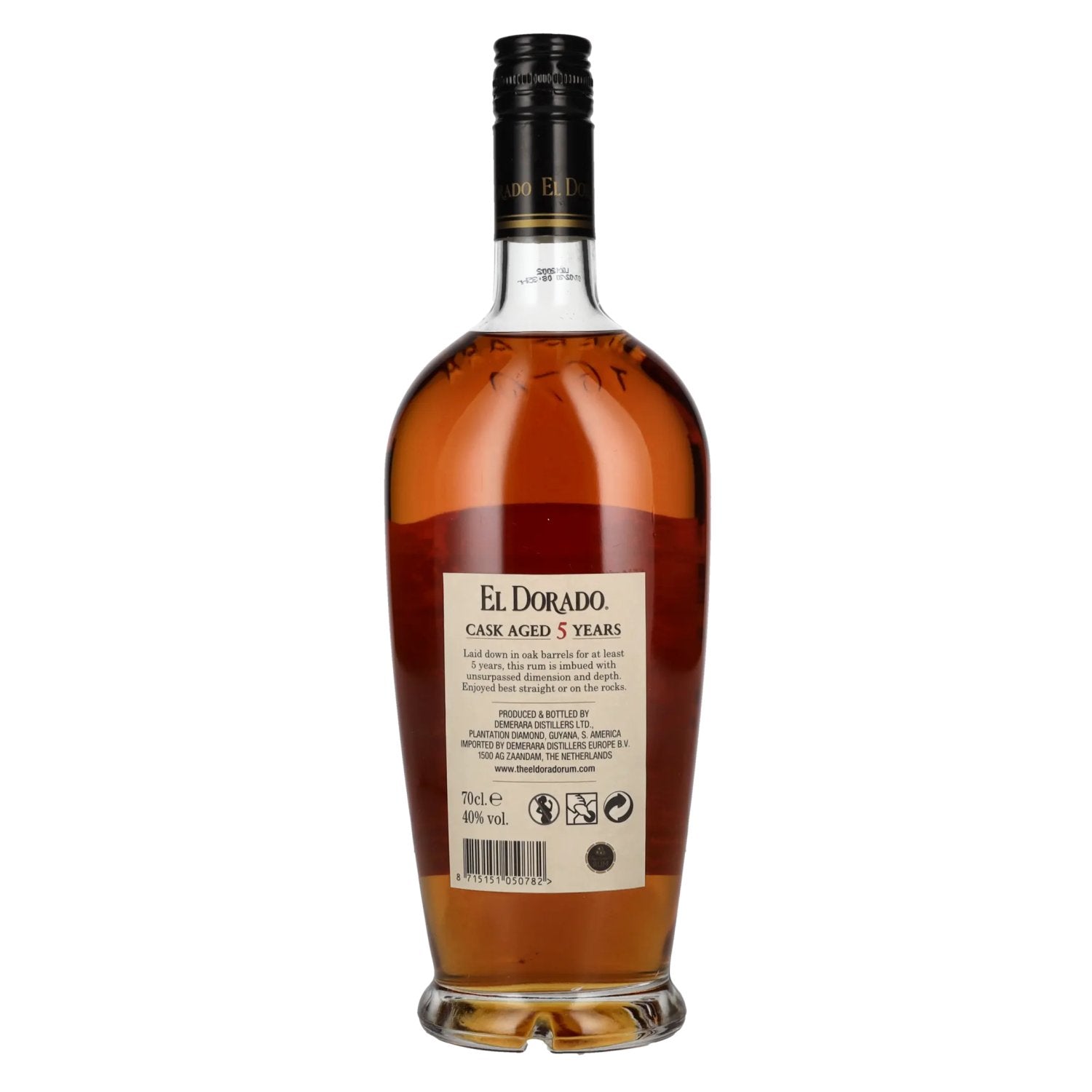 El Dorado 5 Years Old Cask Aged Demerara Rum 40% Vol. 0,7l