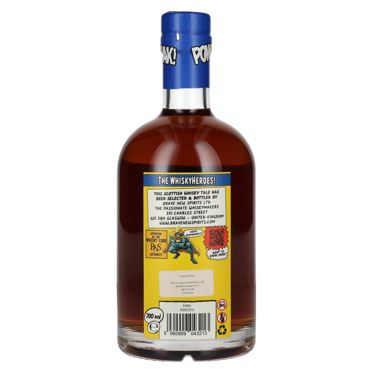 Ardlair 10 Years Old THE UNTAMED GRACE Highland Single Malt 56,5% Vol. 0,7l