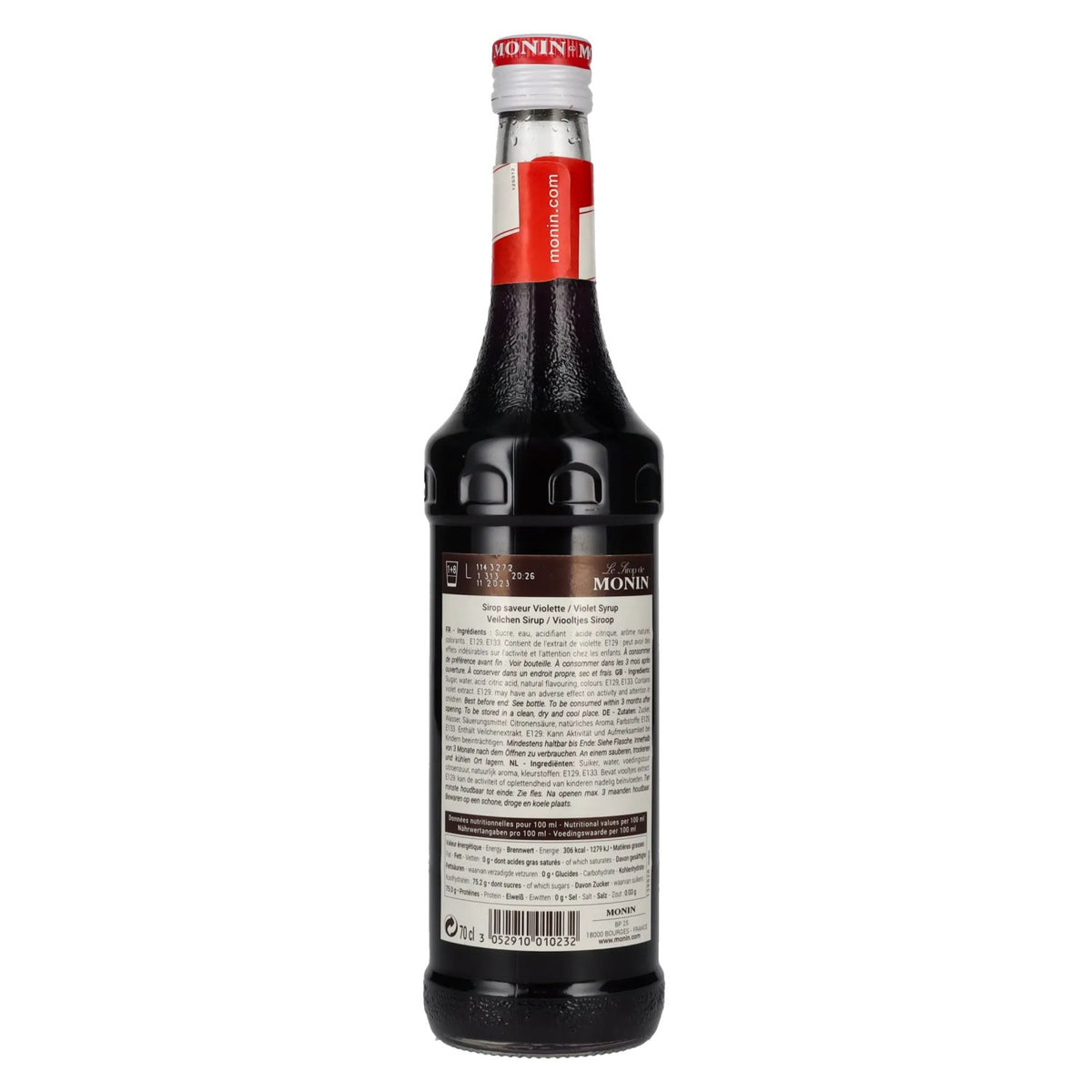 Le Sirop de Monin VEILCHEN 0,7l
