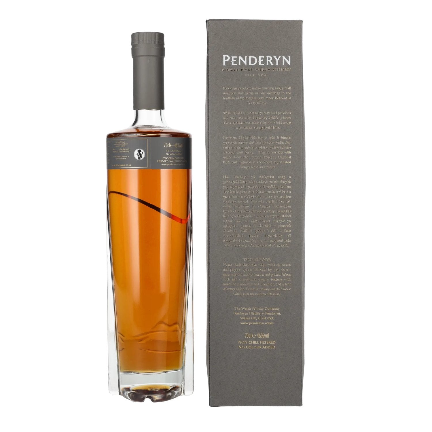 Penderyn RICH OAK Single Malt Welsh Whiskey 46% Vol. 0,7l in gift box