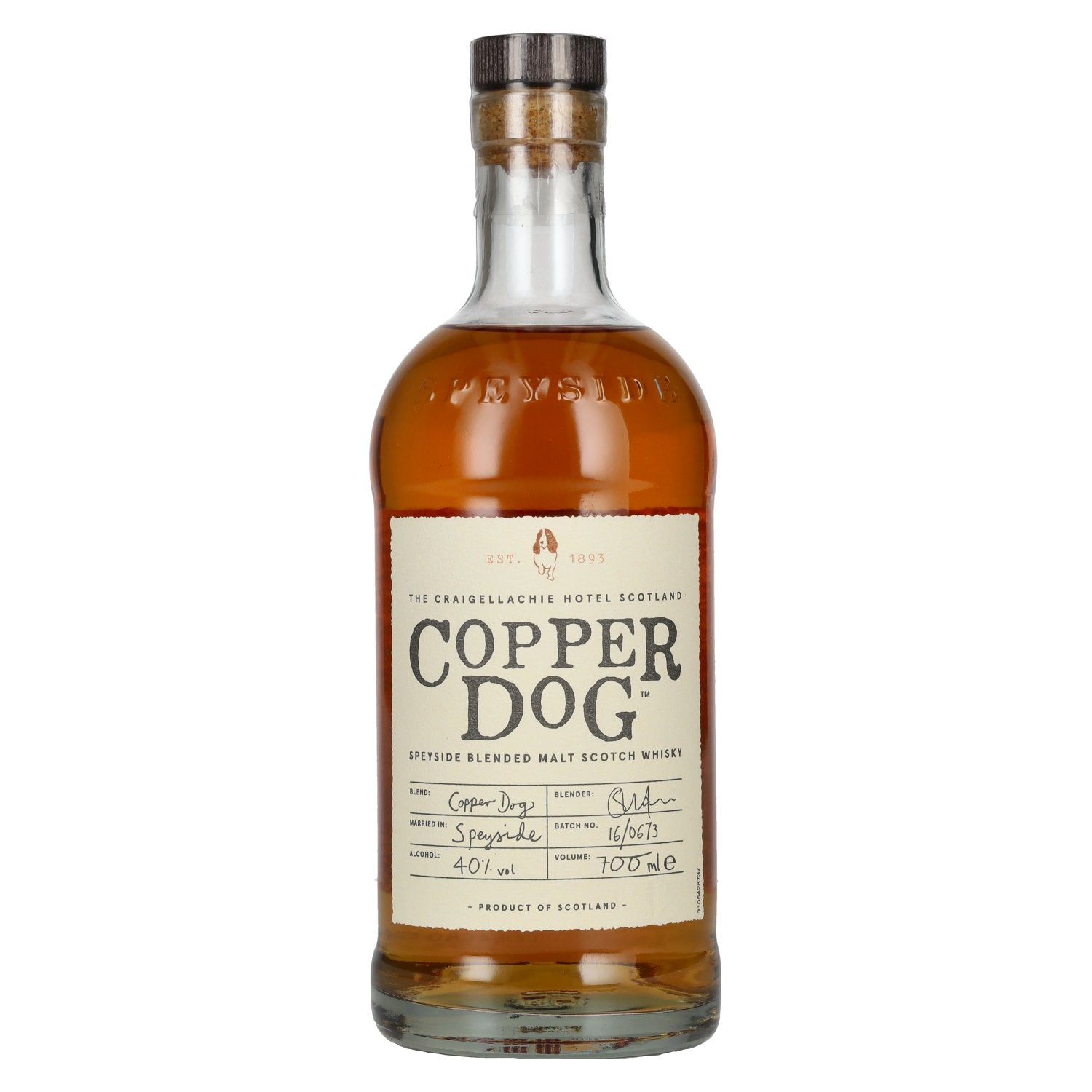 Copper Dog Speyside Blended Malt Scotch Whisky 40 % vol. 0,7 l