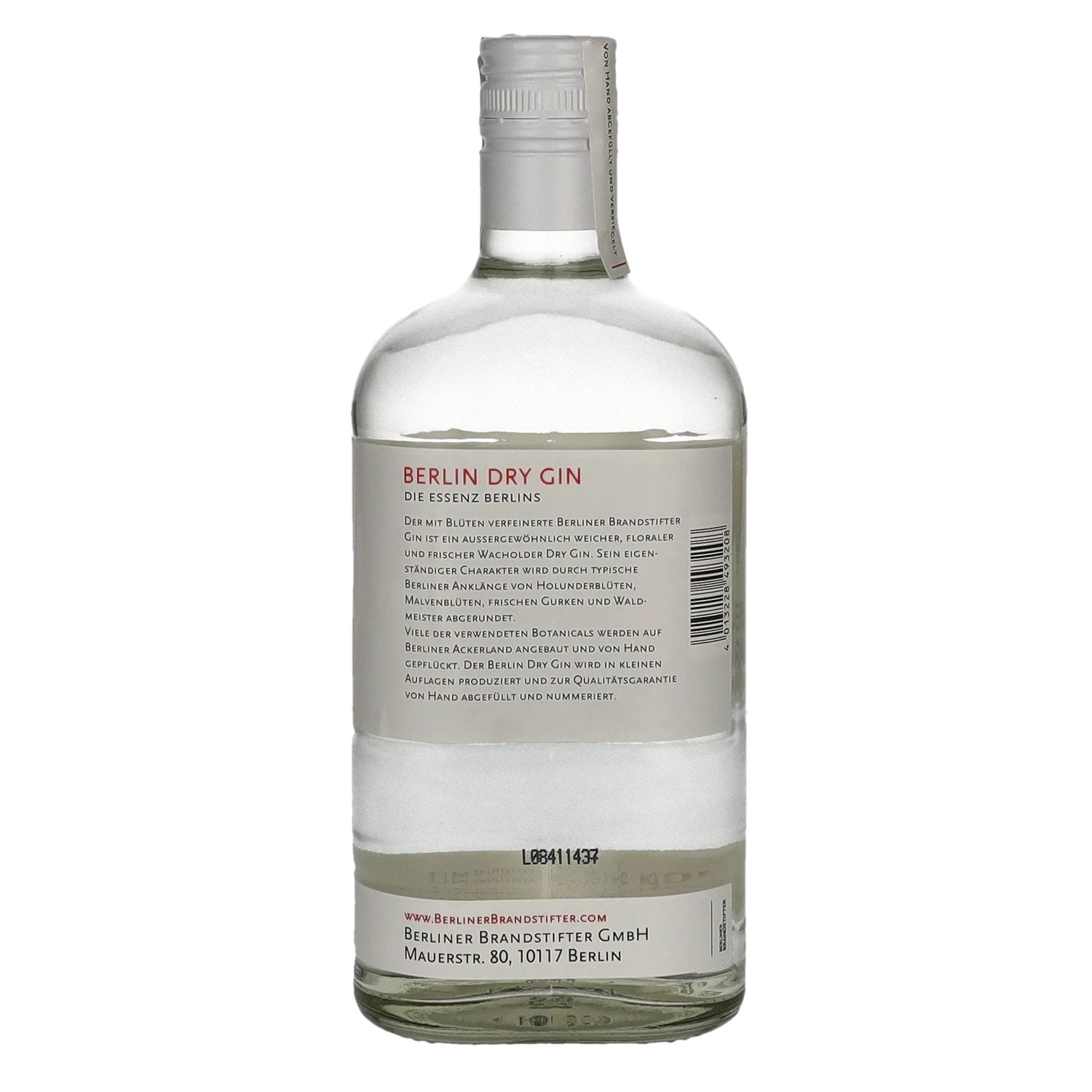 Berliner Brandstifter Berliner Dry Gin 43,3% vol. 0,7l