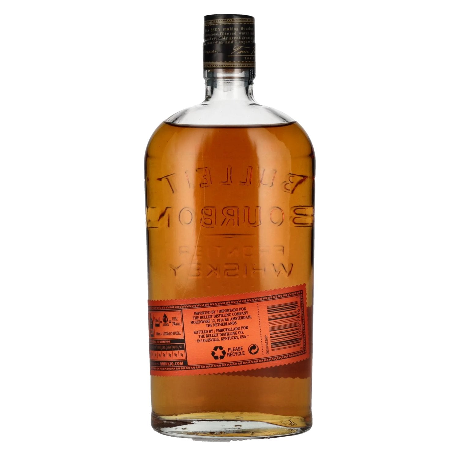 Bulleit Bourbon Frontier Whiskey 45% Vol. 0,7l