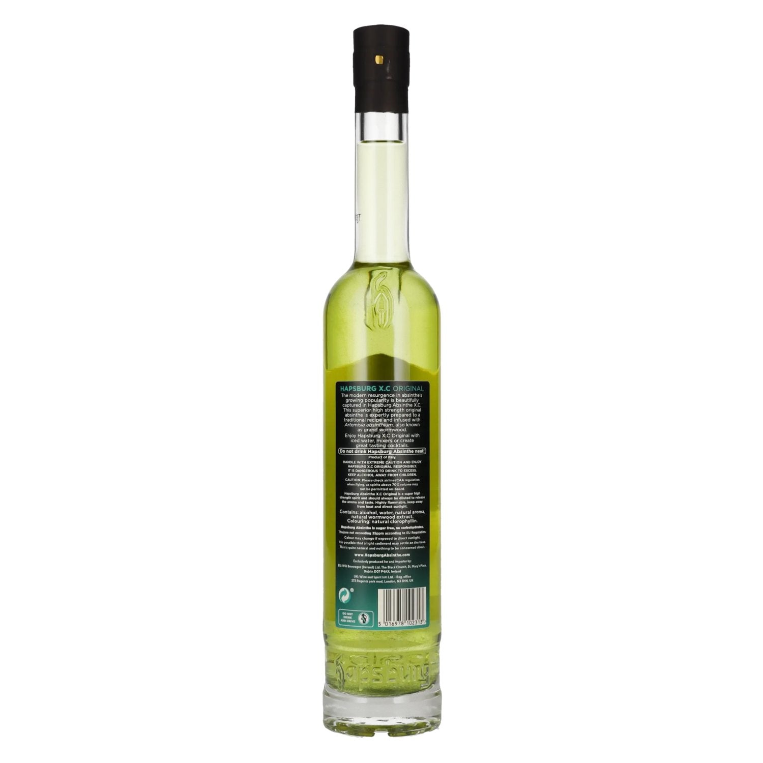 Hapsburg Absinthe X.C Original EXTRA STRONG 89,9% Vol. 0,5l