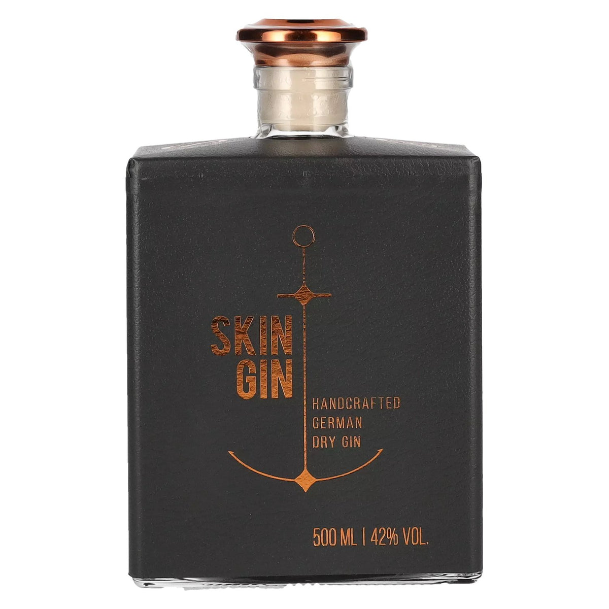 Skin Gin Handcrafted German Dry Gin Edition Anthracite 42% Vol. 0,5l
