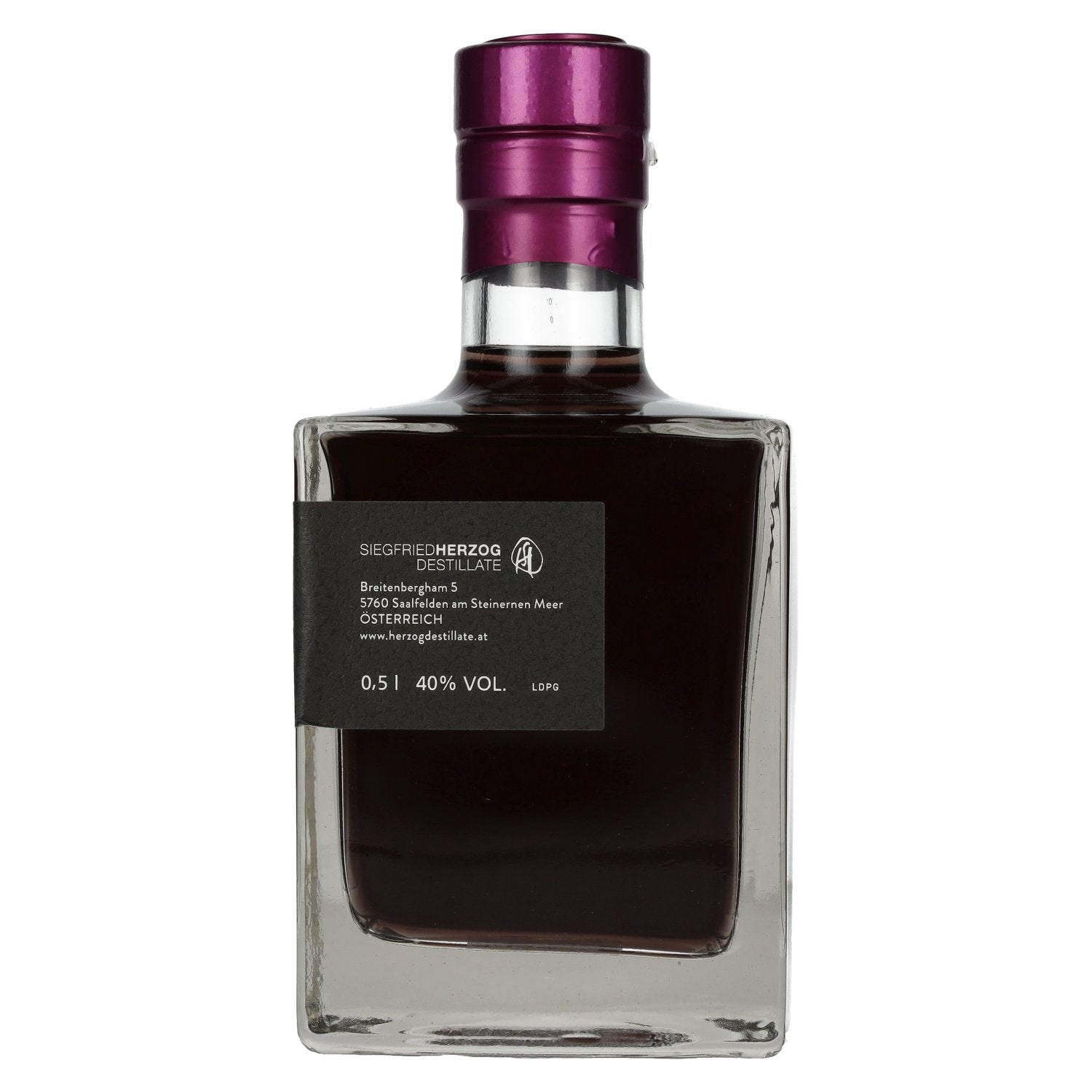 Siegfried Herzog Destillate Deep and Purple Gin NATURE EDITION 40% vol. 0,5l
