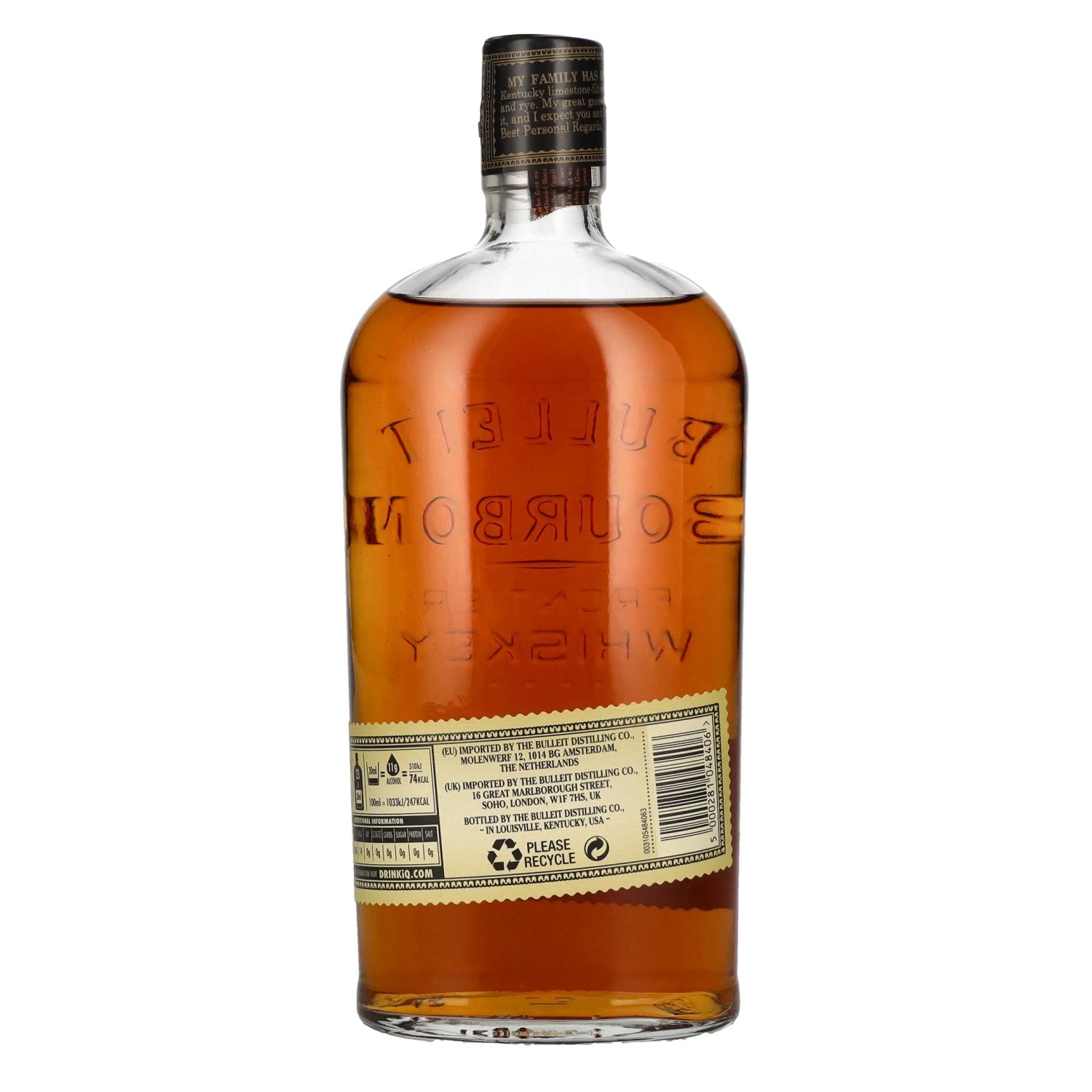 Bulleit Bourbon 10 Years Old FRONTIER WHISKEY 45,6% Vol. 0,7l