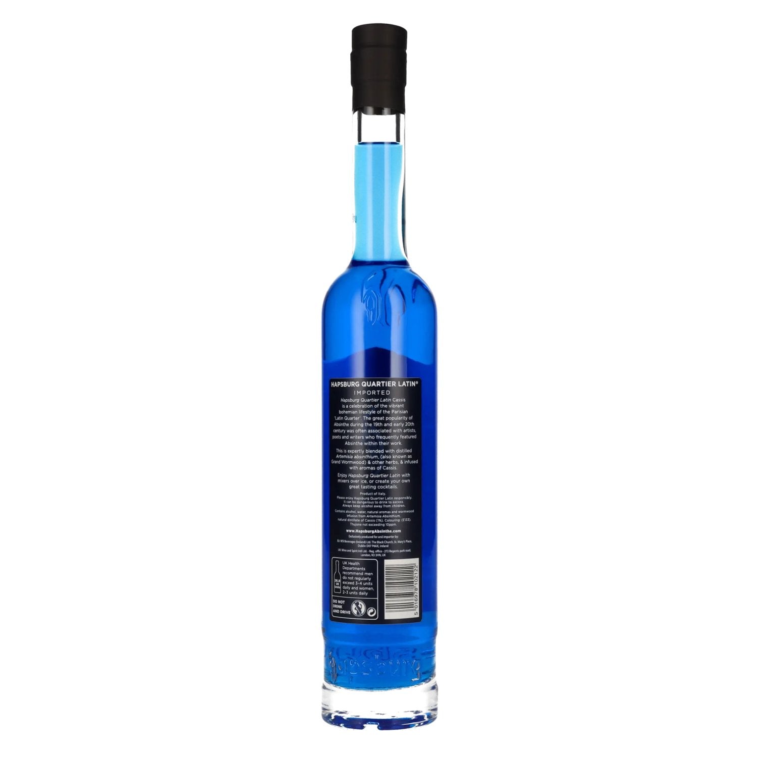 Hapsburg Absinthe QUARTIER LATIN Flavoured with CASSIS 53,5% Vol. 0,5l
