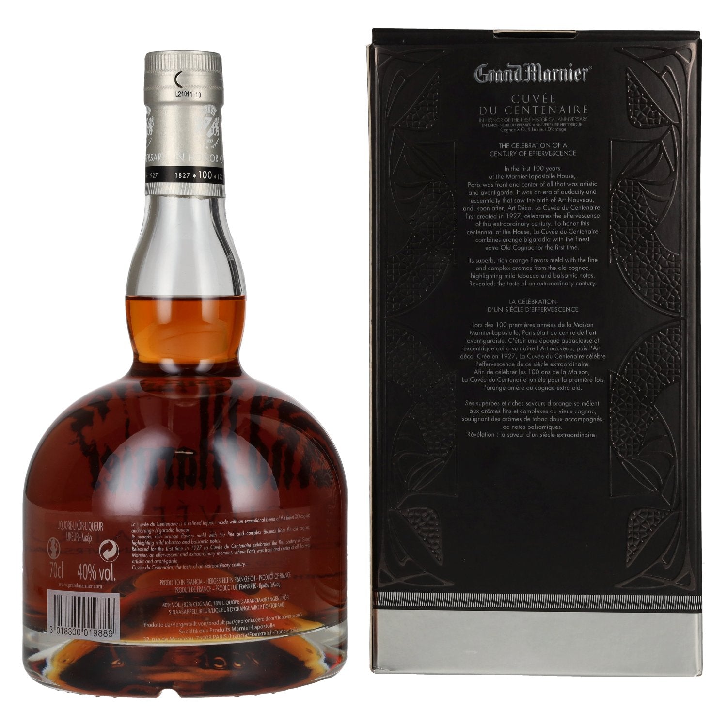 Grand Marnier Cuvée du Centenaire Fine Liqueur 40% Vol. 0,7l in Geschenkbox