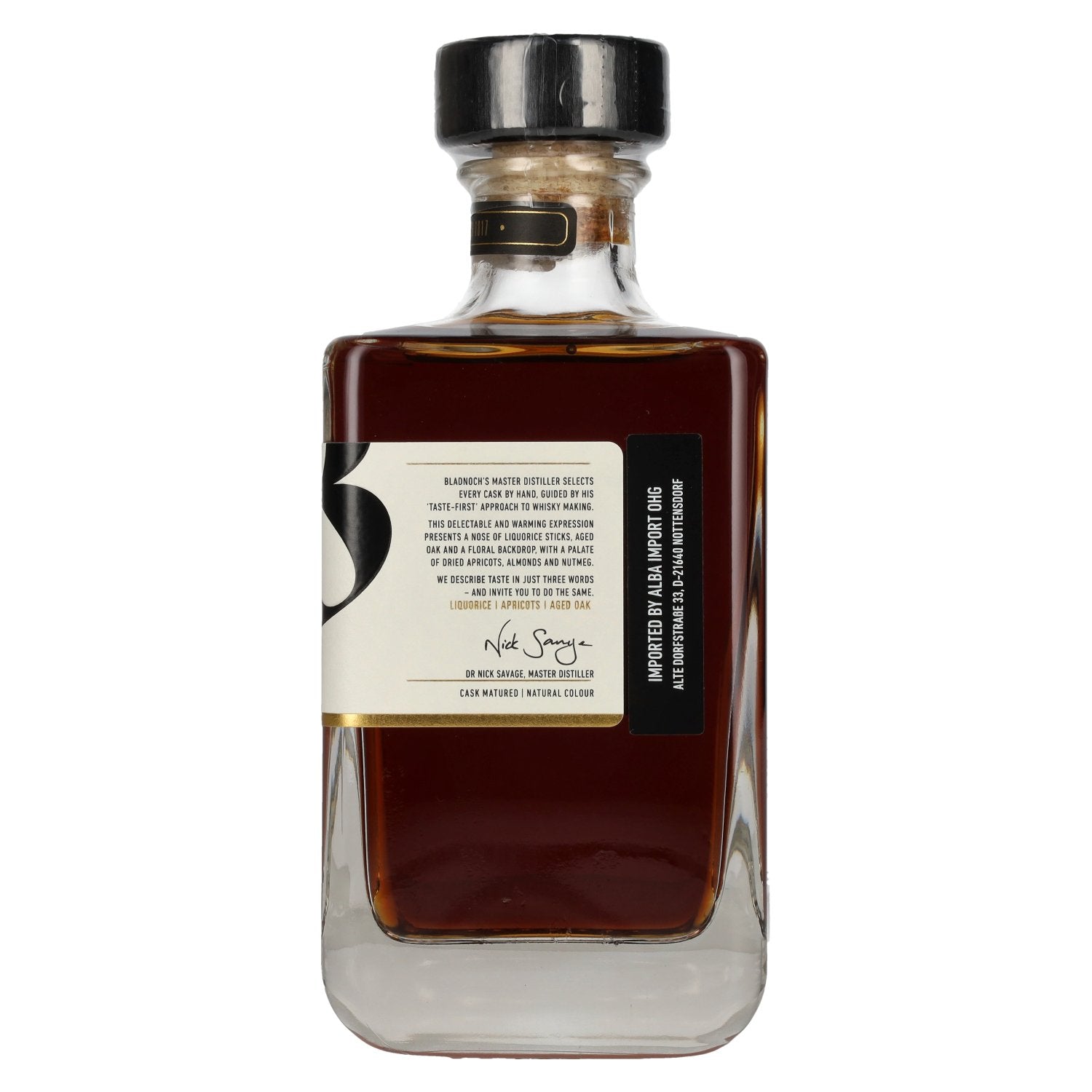 Bladnoch 19 Years Old Lowland Single Malt PX Sherry Cask 46,7% Vol. 0,7l in Geschenkbox