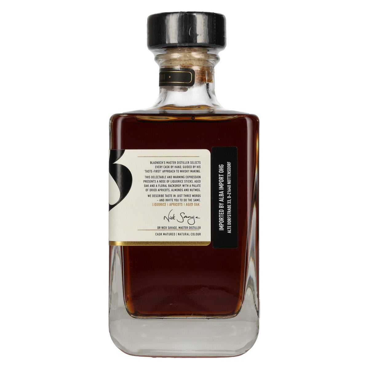Bladnoch 19 Years Old Lowland Single Malt PX Sherry Cask 46,7% Vol. 0,7l in Geschenkbox