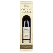 Cognac Leyrat Single Estate, millésime 2006, 44 % vol., 0,7 l, dans un coffret cadeau