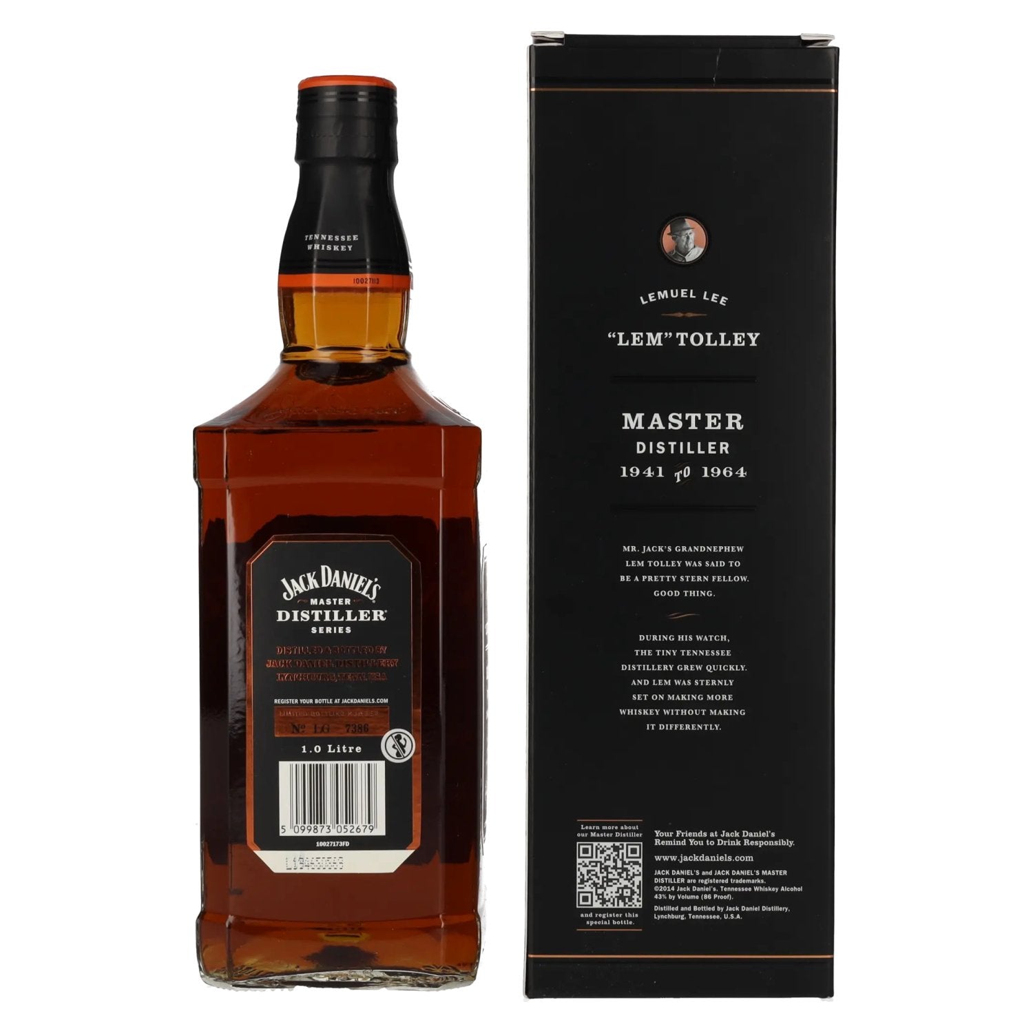 Jack Daniel's MASTER DISTILLER Series No. 3 Limited Edition 43% vol. 1l en boîte cadeau