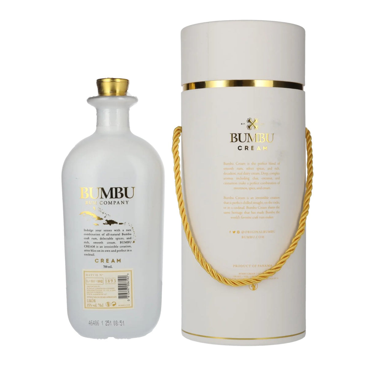 Bumbu Cream Gift Set Limited Edition 15% Vol. 0,7l in gift box