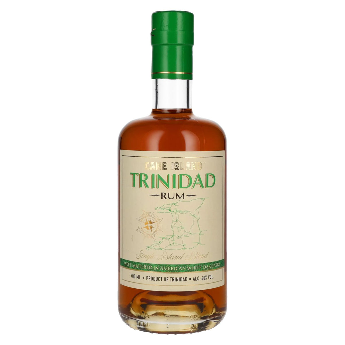 Cane Island Trinidad Rhum Single Island Blend 40 % vol. 0,7 l