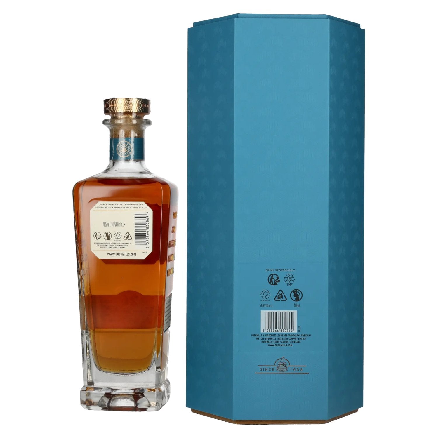Bushmills 26 Years Old CRYSTAL MALT Single Malt Irish Whiskey 46% Vol. 0,7l in gift box