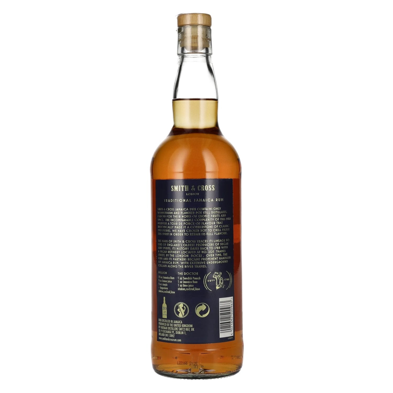 Smith &amp; Cross Traditional Jamaica Rum 57% Vol. 0,7l