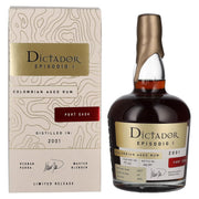 Dictador EPISODIO I 20 Years Old PORT CASK Rum 2001 44% Vol. 0,7l in gift box