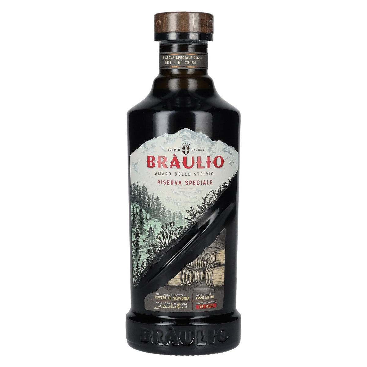 Bràulio Riserva Speciale Amaro Bitter 2020 24.7% vol. 0.7l