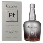 Dictador PLATINUM Colombian Aged Rum 40% Vol. 0,7l in gift box