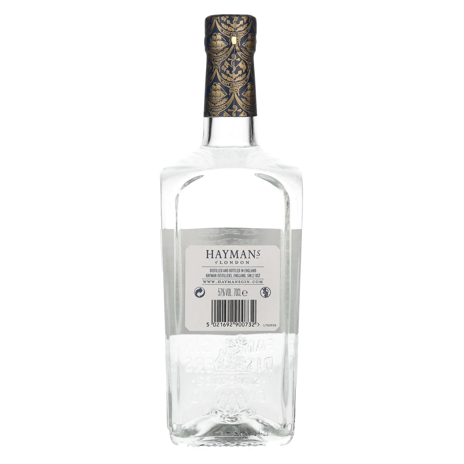 Hayman's Royal Dock Gin Navy Strength 57% Vol. 0,7l