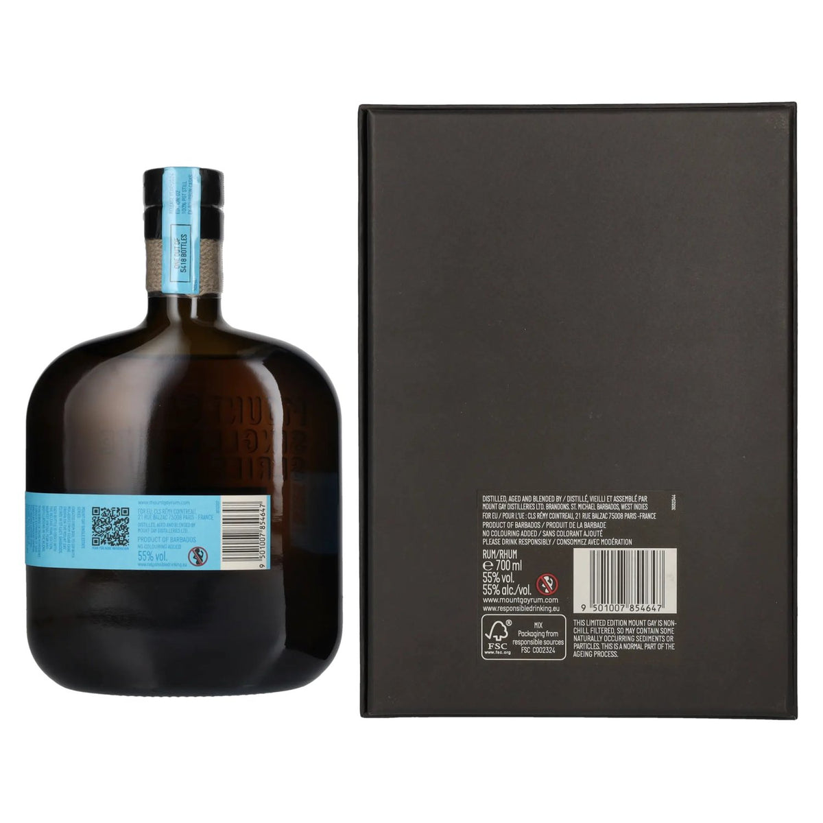 Mount Gay Single Estate Series #24/2 55% Vol. 0,7l in Geschenkbox