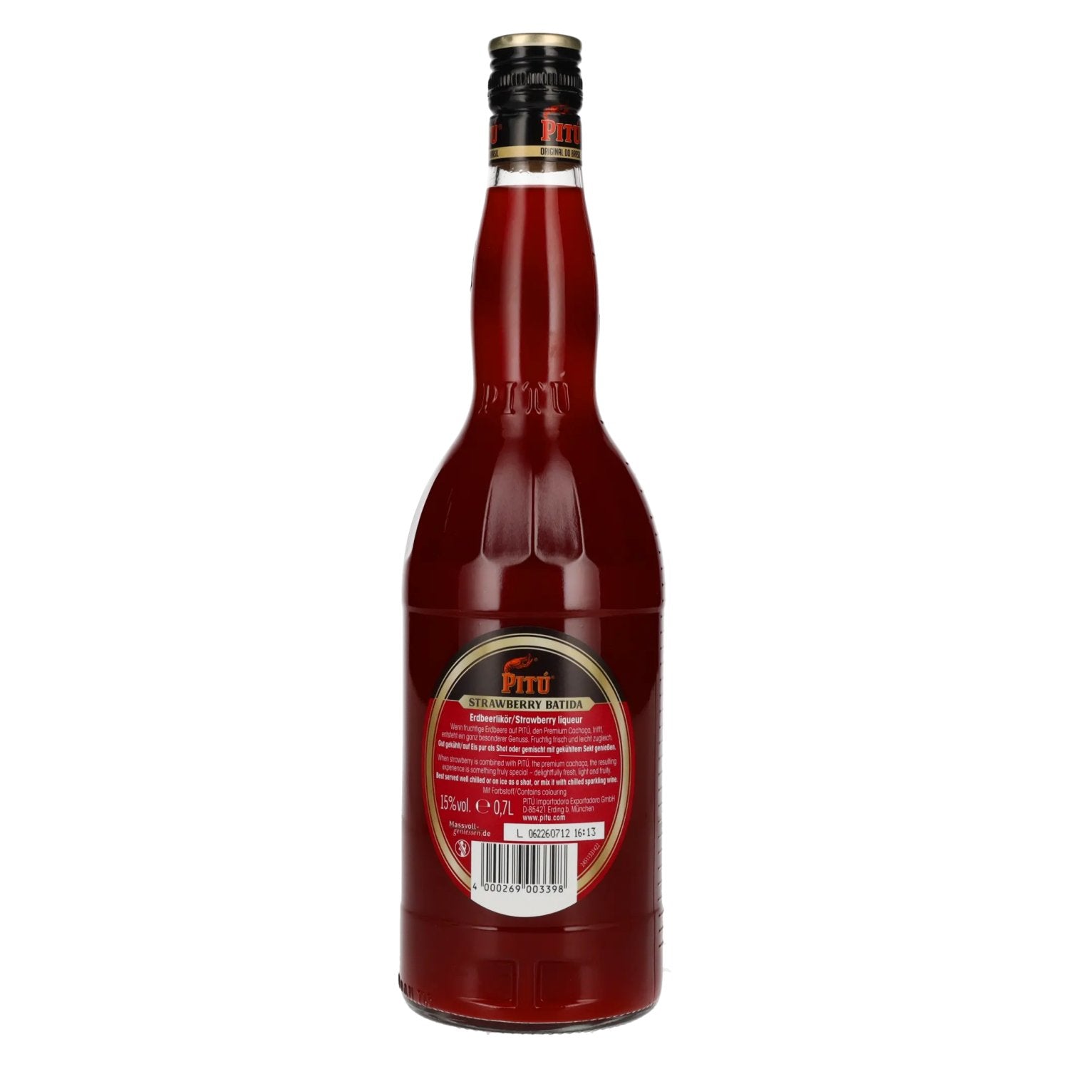 Pitú Strawberry Batida 15% Vol. 0,7l