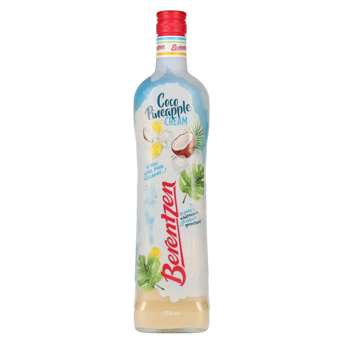 Liqueur Berentzen Coco Pineapple Cream, 15 % vol., 0,7 l